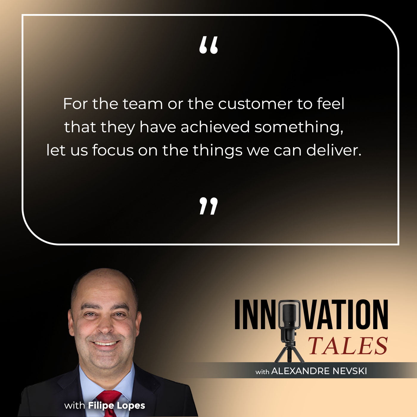 nnovation Tales | Filipe Lopez | Organizational Change