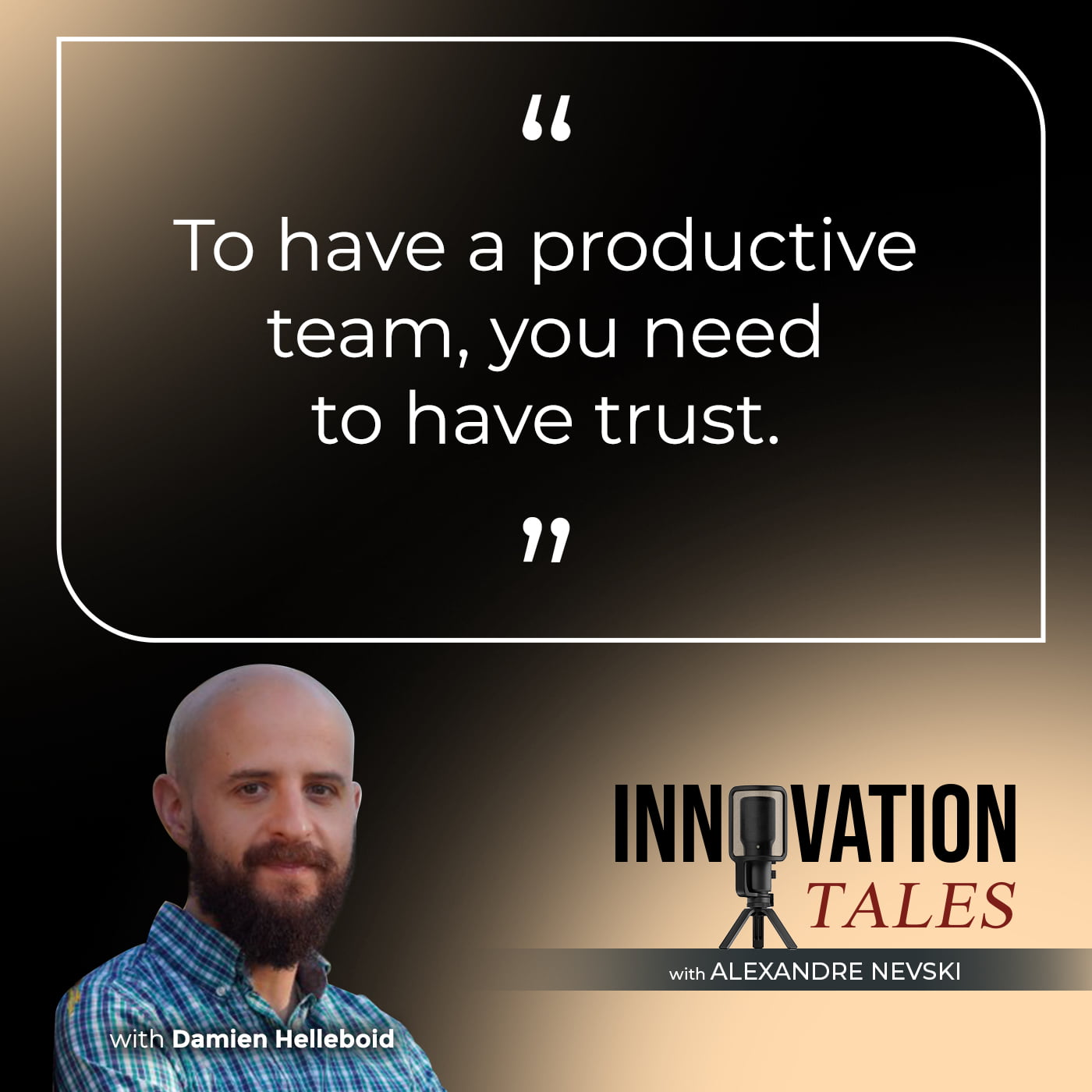 Innovation Tales | Damien Helleboid | Business Team