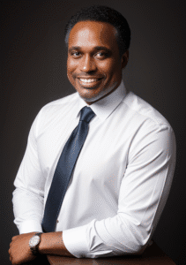 Headshot of Dr. Don Ray Simmonds, guest on the Innovation Tales podcast.